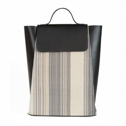 Handbag – Plain Weave Pattern Plain Weave Fabric Image 1 white